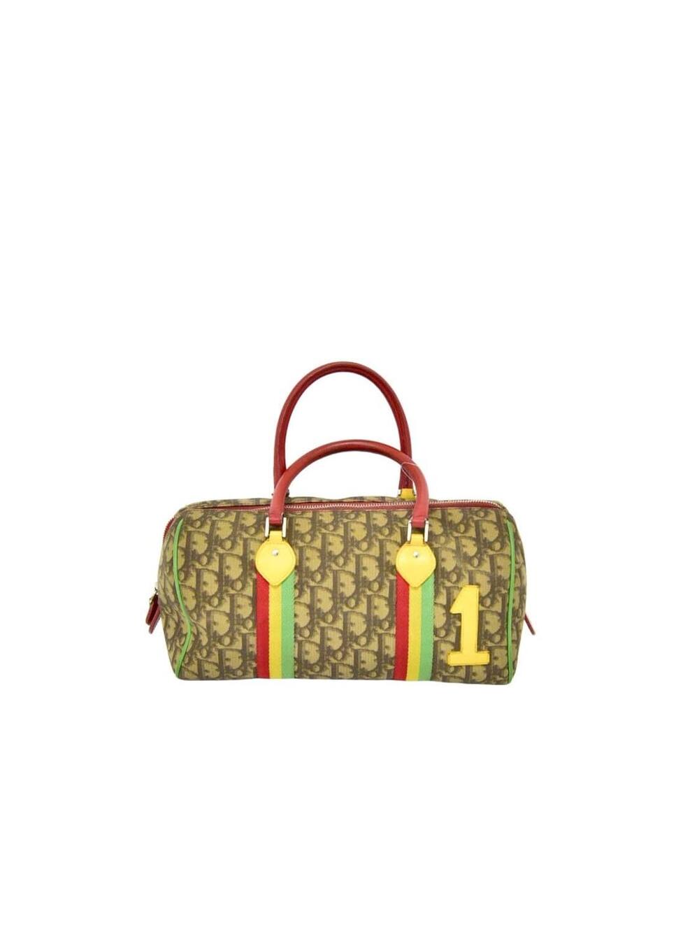Dior Vintage Rasta Bowling Bag #372747D60B